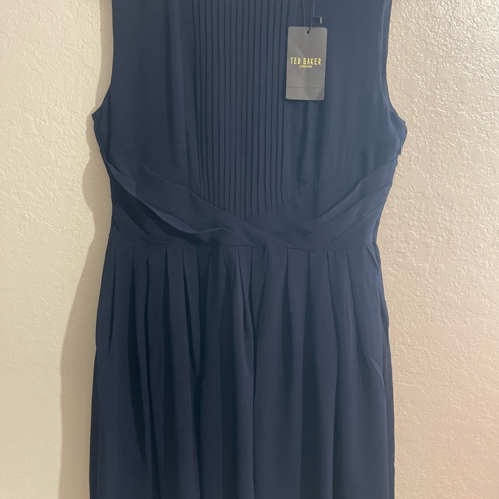 Ted Baker Navy Dress